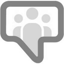 AN ABSTRACT OUTLINE OF ONE PERSON WITH TWO PEOPLE ON EITHER SIDE OF THE FIRST PERSON trademark