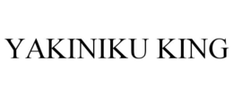 YAKINIKU KING trademark