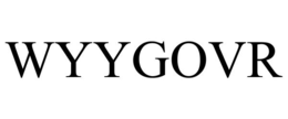 WYYGOVR trademark