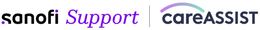 SANOFI SUPPORT CAREASSIST trademark