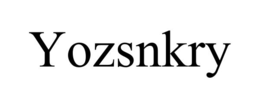 YOZSNKRY trademark