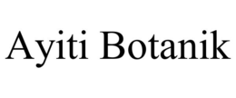 AYITI BOTANIK trademark