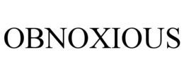OBNOXIOUS trademark