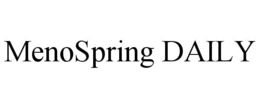 MENOSPRING DAILY trademark