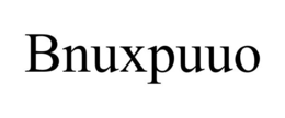 BNUXPUUO trademark