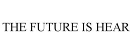 THE FUTURE IS HEAR trademark