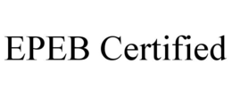 EPEB CERTIFIED trademark