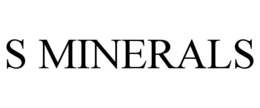 S MINERALS trademark