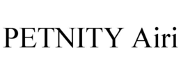 PETNITY AIRI trademark