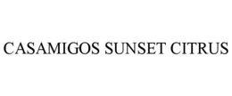CASAMIGOS SUNSET CITRUS trademark