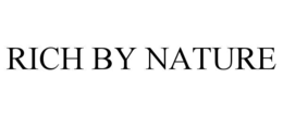 RICH BY NATURE trademark