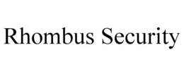 RHOMBUS SECURITY trademark