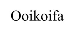 OOIKOIFA trademark