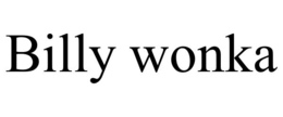 BILLY WONKA trademark
