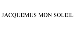 JACQUEMUS MON SOLEIL trademark