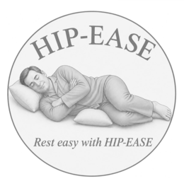 HIP-EASE REST EASY WITH HIP-EASE trademark
