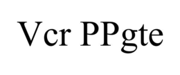 VCR PPGTE trademark