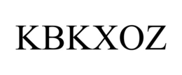 KBKXOZ trademark