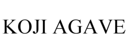 KOJI AGAVE trademark