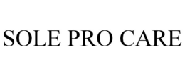 SOLE PRO CARE trademark