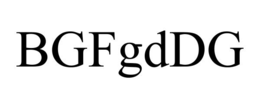 BGFGDDG trademark