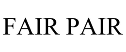 FAIR PAIR trademark