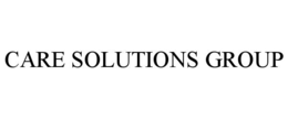 CARE SOLUTIONS GROUP trademark
