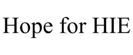 HOPE FOR HIE trademark