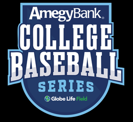 AMEGY BANK COLLEGE BASEBALL SERIES GLOBE LIFE FIELD trademark