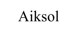 AIKSOL trademark