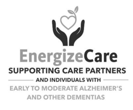 ENERGIZECARE SUPPORTING CARE PARTNERS AND INDIVIDUALS WITH EARLY TO MODERATE ALZHEIMER'S AND OTHER DEMENTIAS trademark