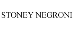 STONEY NEGRONI trademark