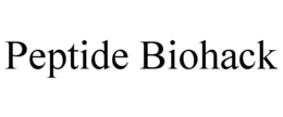 PEPTIDE BIOHACK trademark
