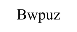 BWPUZ trademark