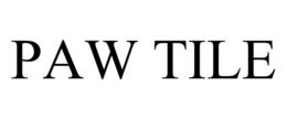 PAW TILE trademark