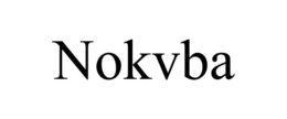 NOKVBA trademark