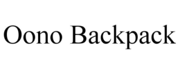 OONO BACKPACK trademark