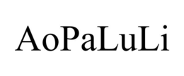 AOPALULI trademark