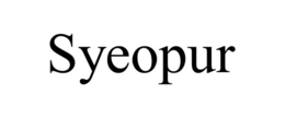 SYEOPUR trademark