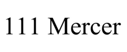 111 MERCER trademark
