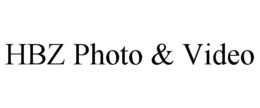 HBZ PHOTO & VIDEO trademark