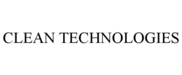 CLEAN TECHNOLOGIES trademark