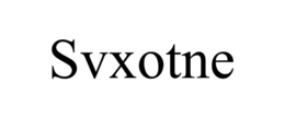 SVXOTNE trademark
