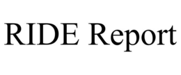 RIDE REPORT trademark