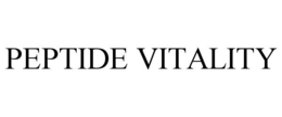 PEPTIDE VITALITY trademark