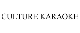 CULTURE KARAOKE trademark