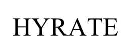 HYRATE trademark
