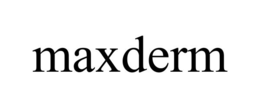 MAXDERM trademark