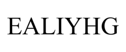 EALIYHG trademark