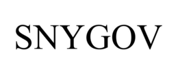 SNYGOV trademark